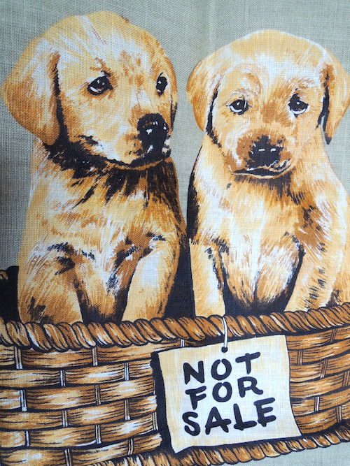 英国盲導犬協会限定ポーランドリネンタオル(Not for sale)