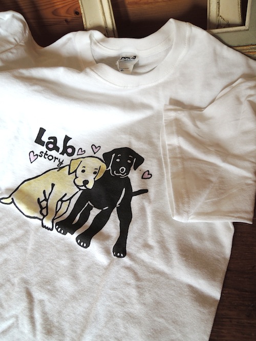 USA製オリジナルTシャツ(puppy)　Lサイズ